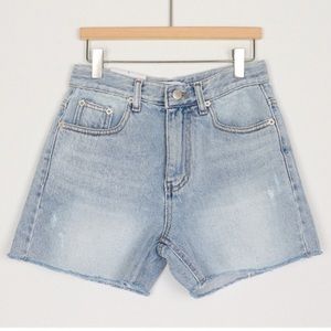 NWOT Denim Jean Shorts (Light Blue)